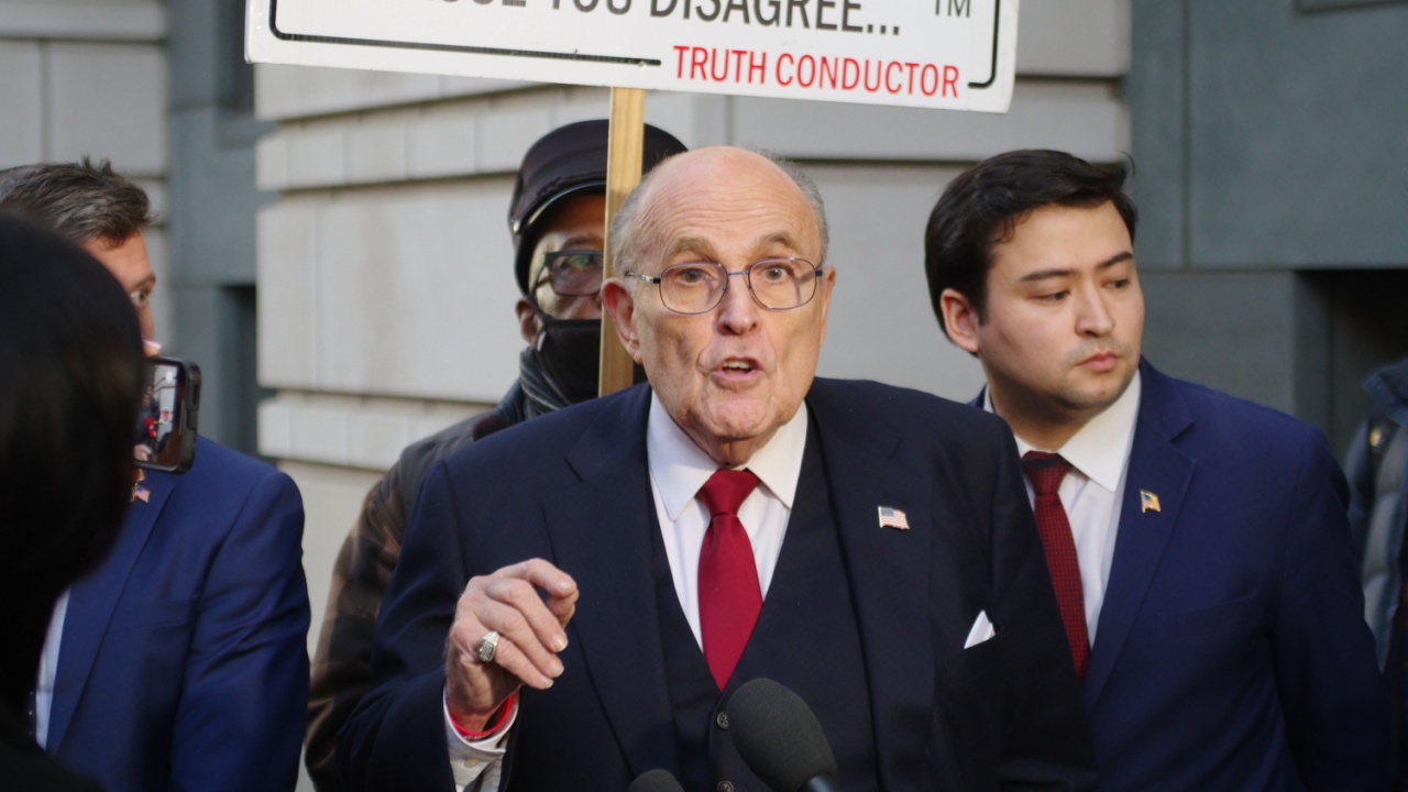 rudy giuliani arrest