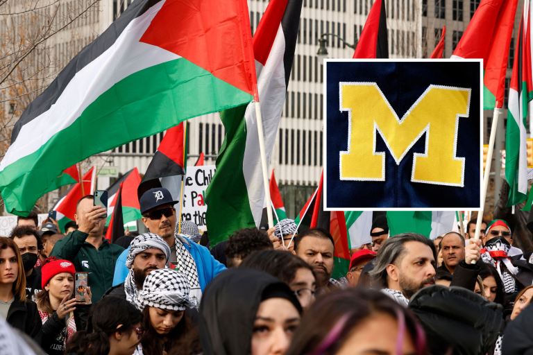 White Privilege in Action: Leftist Students Start Autonomous Zone At University of Michigan, Spread “Death to America” Pamphlets